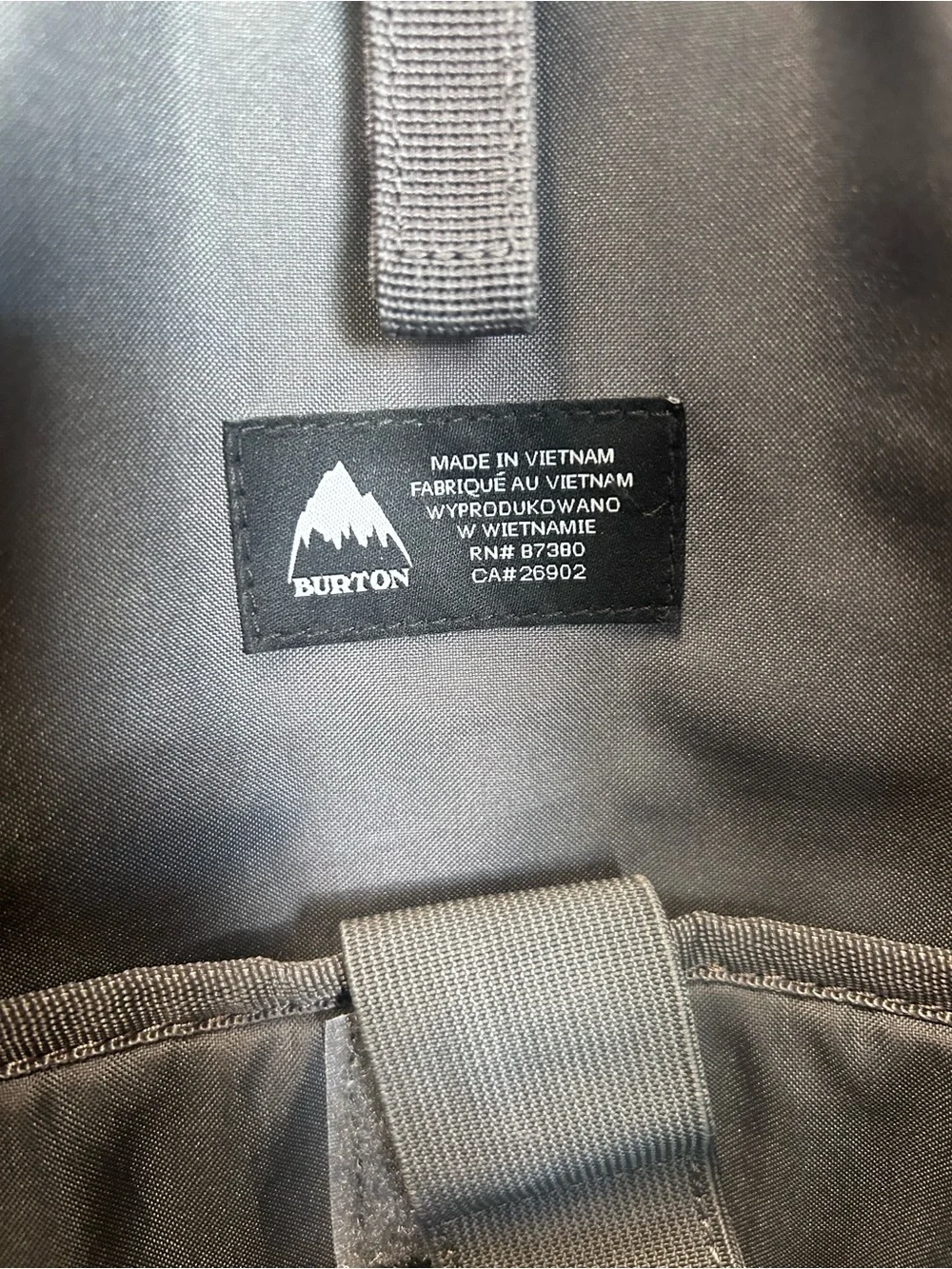 Burton Men's Gray and Black Backpack - All-Purpose Daypack - 25L - make an offer